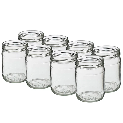 Staklenka TO 500 ml fi 82/6 - 8 kom.  - 1 