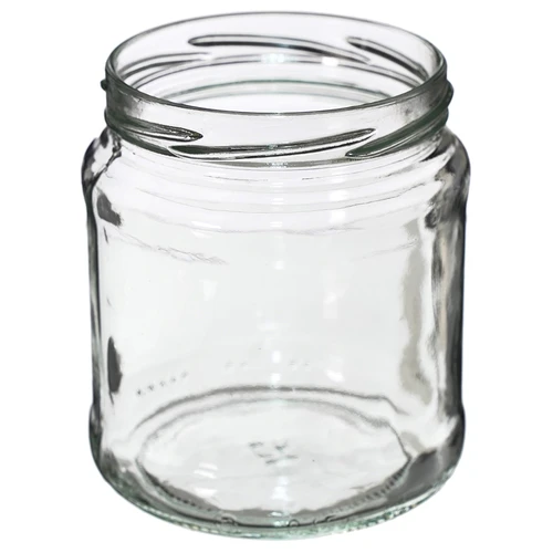 Staklenka TO 500 ml s zlatnim poklopcem fi82/6 - 6 kom. - 3
