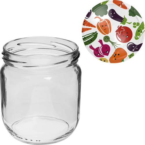 Staklenka TO Gurken 425 ml s poklopcem u boji fi 82/6 - 6 kom. - 7