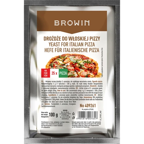 Suhi kvasac za talijansku pizzu - 100 g  - 1 