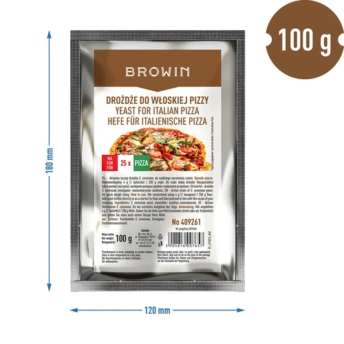 Suhi kvasac za talijansku pizzu - 100 g - 3