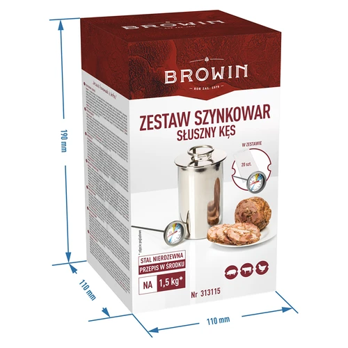 Šunkomat komplet – Pravi zalogaj 1,5 kg - 15