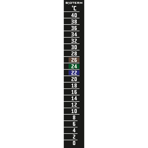 Tekućekristalni termometar (0°C do +40°C) 15cm  - 1 