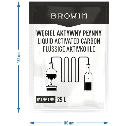 Tekući aktivni ugljen za 25 L, 140 g - 3