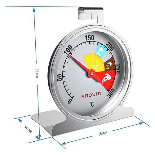 Termometar za pećnicu (0°C do +300°C) Ø4,4cm - 6