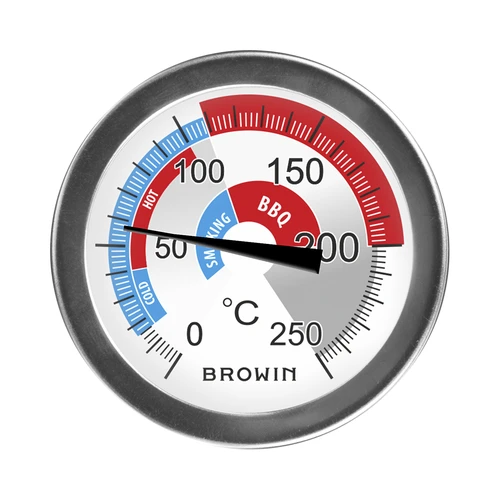 Termometar za pušnicu i BBQ (0°C do +250°C) 5,7cm - 2
