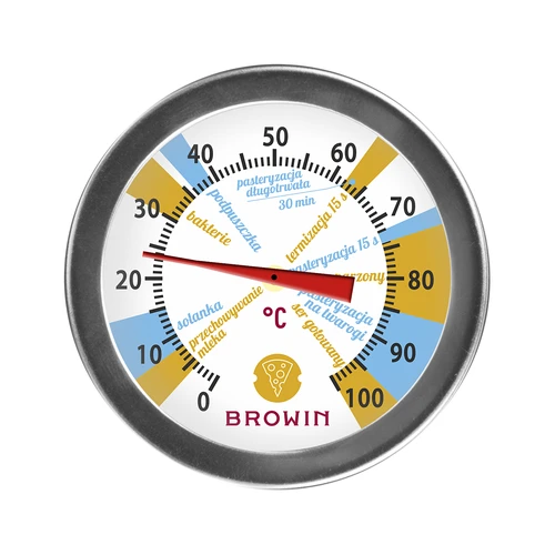 Termometar za sirarstvo (0°C do +100°C) 19,8cm - 2