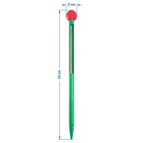 Termometar za tlo (0°C do +100°C) 32cm - 3