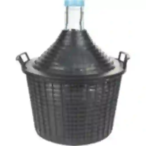 Balon za vino 10 L u plastičnoj košari