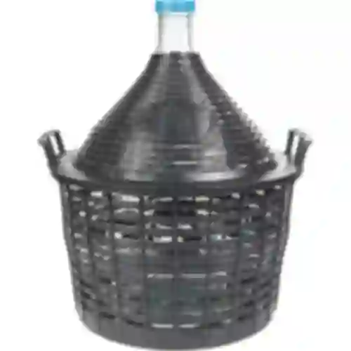 Balon za vino 20 L u plastičnoj košari
