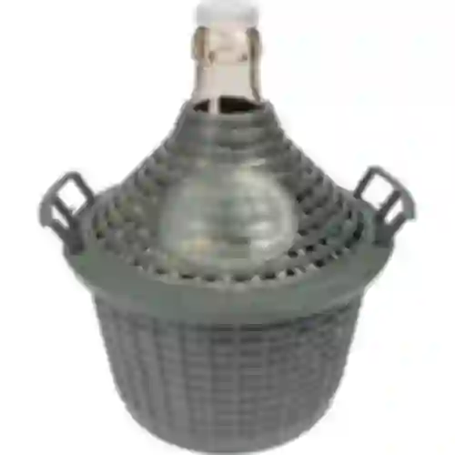 Balon za vino 5 L u plastičnoj košari