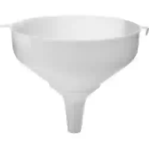 Bijeli plastični lijevak fi 25cm