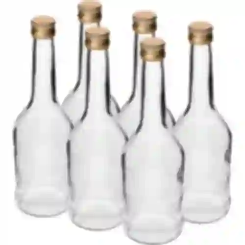 Boca Napoleon 500 ml s čepom fi28, 6 kom