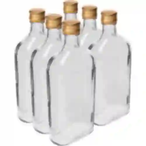 Boca Pljoska 500 ml s čepom, 6 kom.