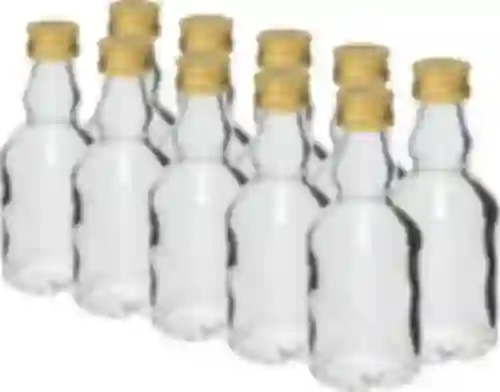 Bočica Maluch 50 ml s čepom - 10 kom.