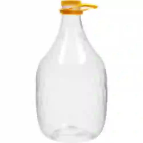 Demijon Dama 5 L PET, s čepom i ručkom