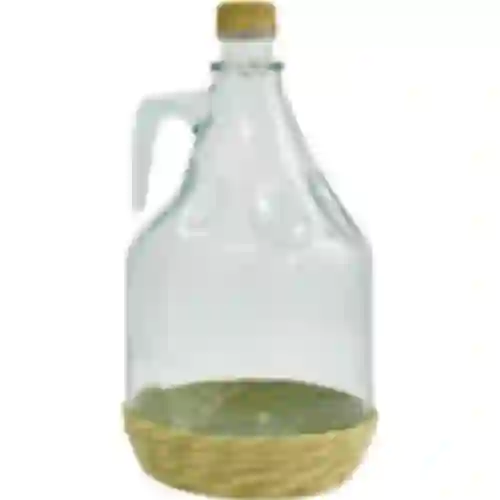 Demižon Dama 3 l u opletu, s čepom