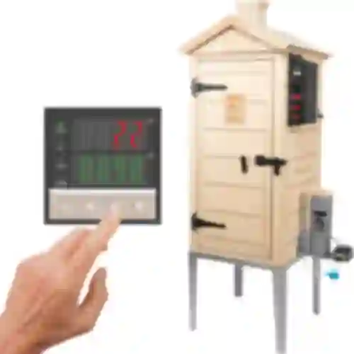 Električna pušnica dragON PLYWOOD NATURE 100E s električnim grijaćim modulom i kontrolerom
