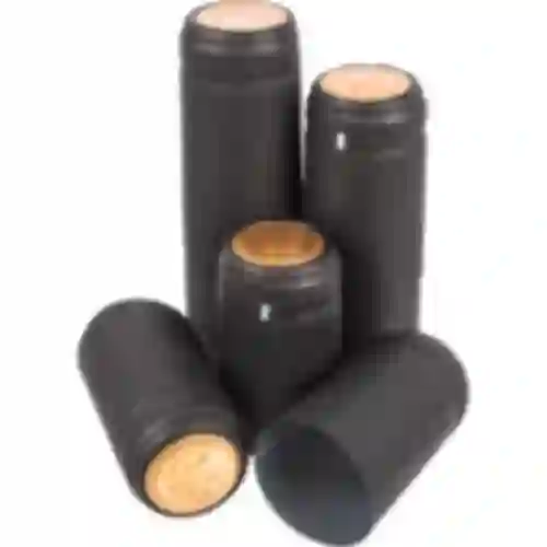 Kapice s perforacijom crne fi31mm 100kom.
