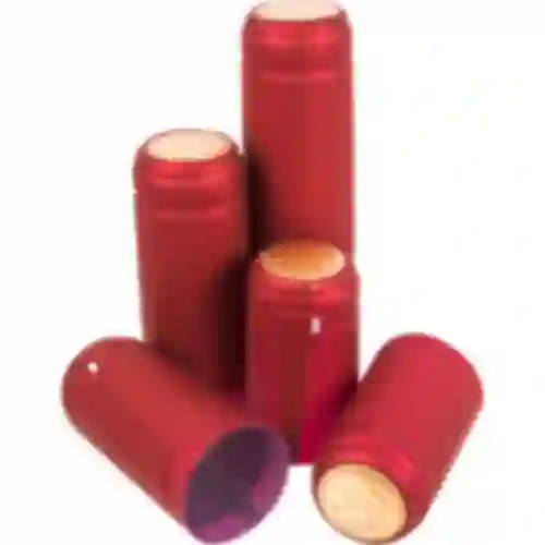 Kapice s perforacijom crvene fi31mm 100kom.