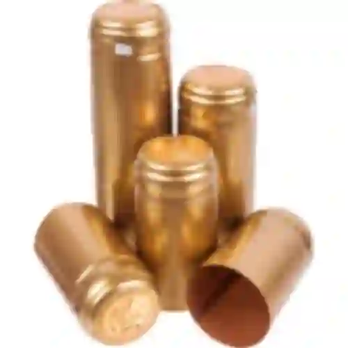 Kapice s perforacijom zlatne fi 31mm 100kom.