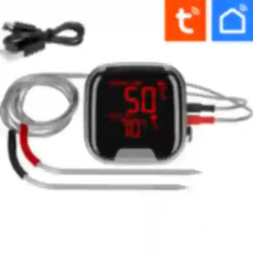Kuhinjski termometar s Bluetoothom, 2 sonde