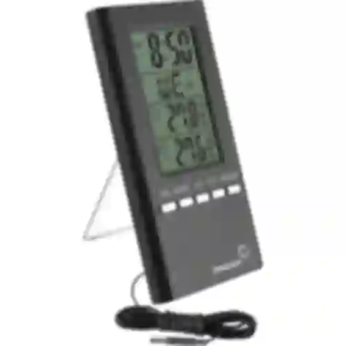 Meteorološka stanica – elektronička, sonda, crna
