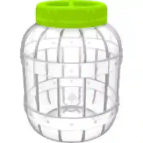 Nelomljiva, višenamjenska staklenka, 3 L