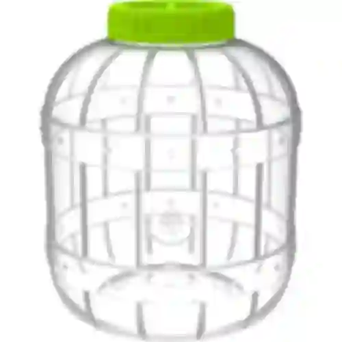 Nerazbijajuća, višenamjenska staklenka, 8 L