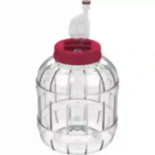 Nerazbijajuća, višenamjenska staklenka za fermentaciju, 5 L