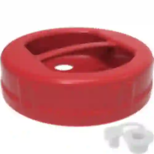 Plastični poklopac fi 100 twist-off s otvorom i čepom
