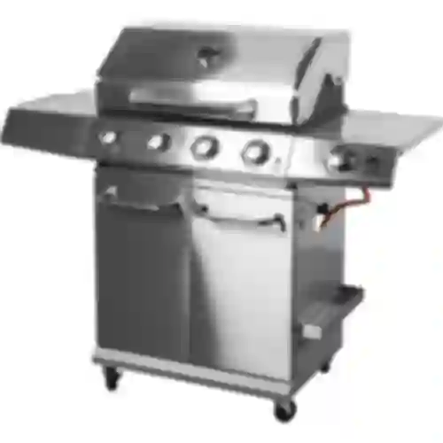 Plinski roštilj dragON BBQ201, 18,8 kW, srebrni