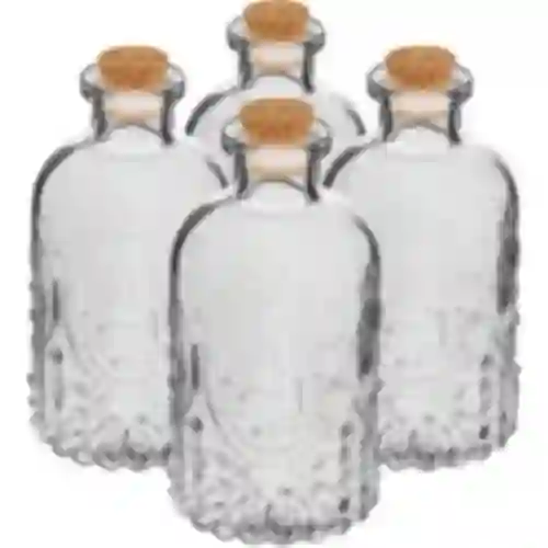 Set bočica s čepovima, 240 ml - 4 kom.