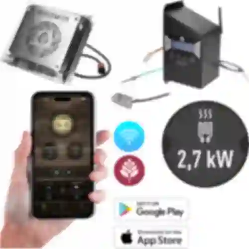 Set modula s Wi-Fi kontrolerom - dragON IQ 2,7 kW, za vrtne pušnice