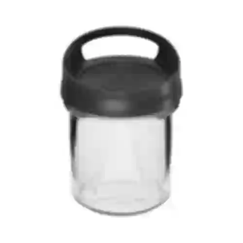 Staklena posuda 350 ml, s poklopcem za vješanje
