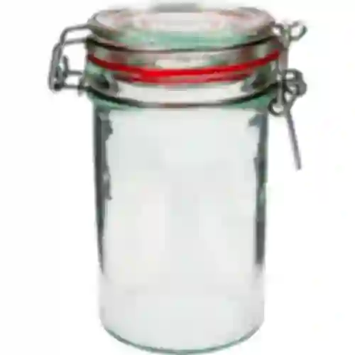 Staklenka Slim s mehaničkim zatvaranjem 0,5 L
