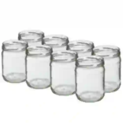 Staklenka TO 500 ml fi 82/6 - 8 kom.