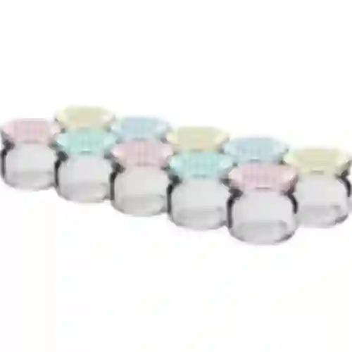 Staklenka twist-off 30 ml s poklopcem u boji fi 43 - 10 kom.