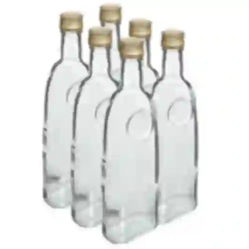 Staromiejska boca 500ml s čepom, 6 kom.