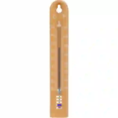 Univerzalni termometar (-30 do +50°C), 17 cm, svijetlosmeđi