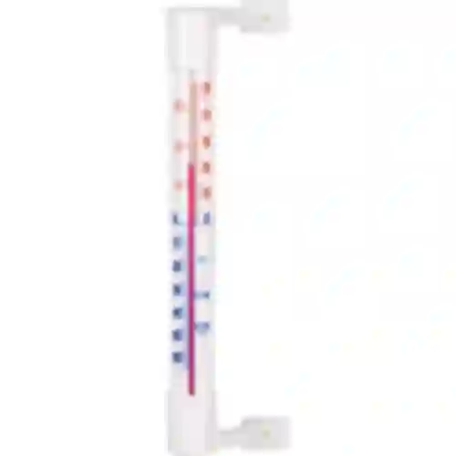 Vanjski bijeli termometar (-50°C do +50°C) 18cm