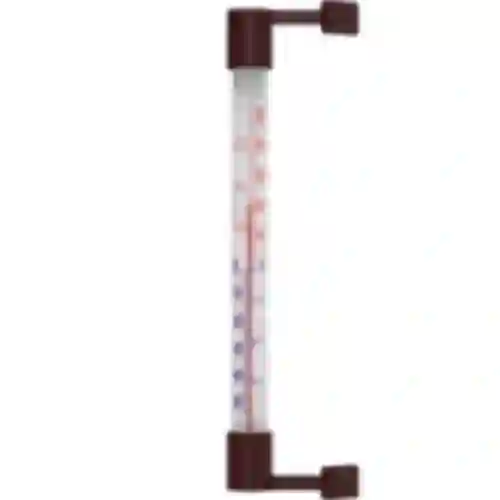 Vanjski termometar smeđi (-50°C do +50°C) 22cm