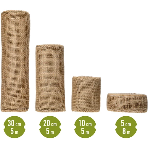 Tkanina od jute 30 cm / 5 m - 17