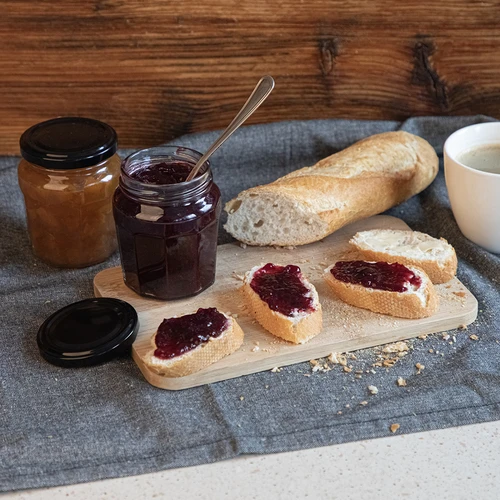 TO poklopci za staklenke fi 63/4, crni, 10 kom. - 5