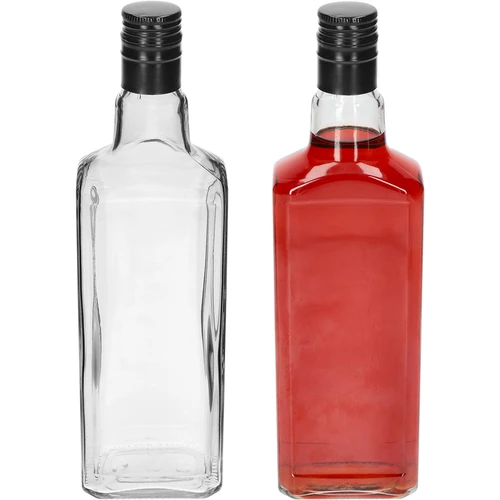 Ukrasna boca TYNKTURA 0,5 L, s dugim crnim navojnim čepom fi 28 mm, 1 kom. - 3
