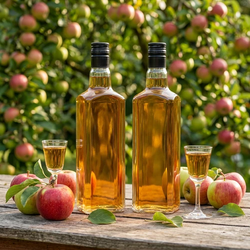 Ukrasna boca TYNKTURA 0,5 L, s dugim crnim navojnim čepom fi 28 mm, 1 kom. - 8
