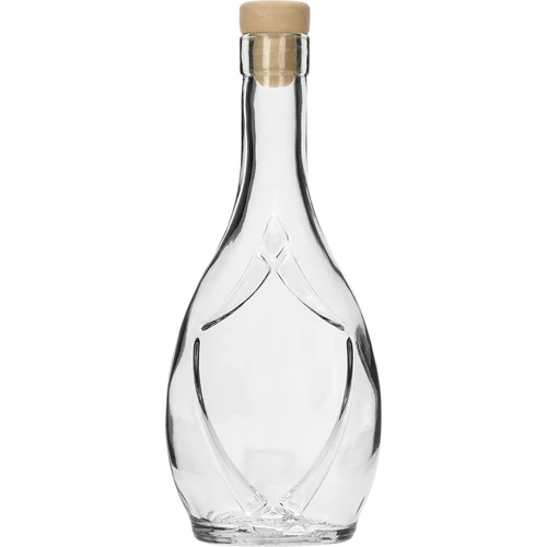 Ukrasna bočica ICONA 250 ml, s čepom-gljivom, 1 kom.  - 1 