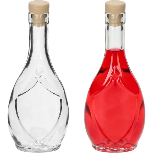 Ukrasna bočica ICONA 250 ml, s čepom-gljivom, 1 kom. - 3