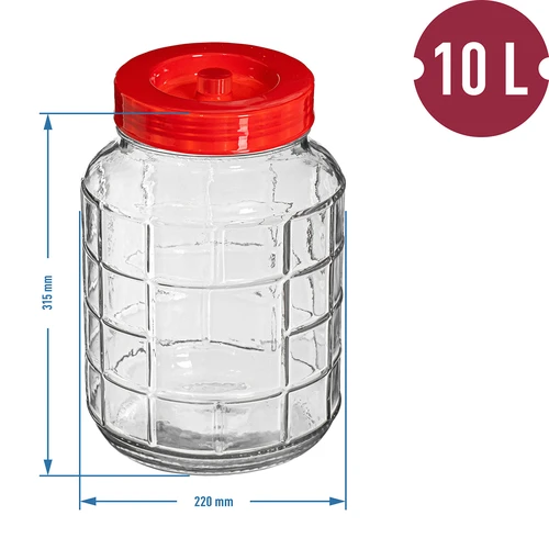 Univerzalna staklenka 10 L - 7