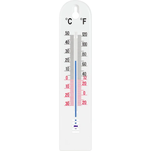 Univerzalni bijeli termometar (-30°C do +50°C) 20cm  - 1 
